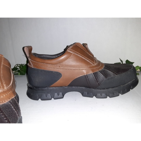 polo kewzip leather boot